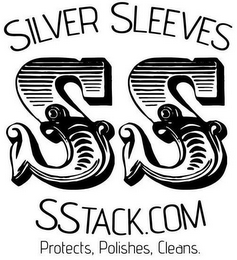 SILVER SLEEVES SS SSTACK.COM PROTECTS, POLISHES, CLEANS. logo