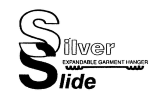 SILVER SLIDE EXPANDABLE GARMENT HANGER logo