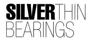 SILVER THIN BEARINGS logo