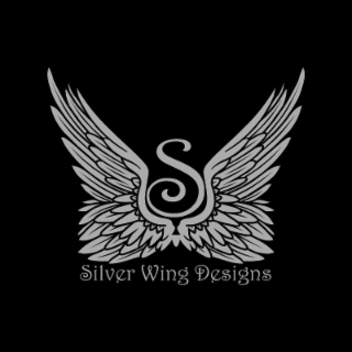 SILVER WING DESIGNS, S logo