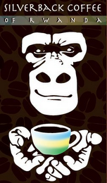 SILVERBACK COFFEE OF RWANDA. logo