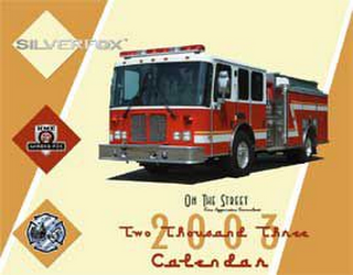 SILVERFOX ON THE STREET 2003 CALENDAR logo