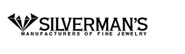 SILVERMAN'S MANUFACTURERS OF FINE JEWELRY logo