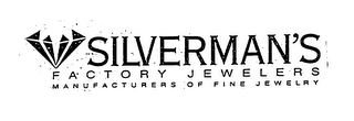 SILVERMAN'S MANUFACTURERS OF FINE JEWELRY logo