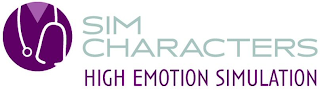 SIM CHARACTERS - HIGH EMOTION SIMULATION logo