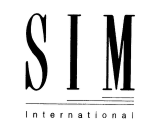 SIM INTERNATIONAL logo