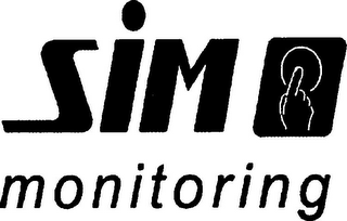 SIM MONITORING logo