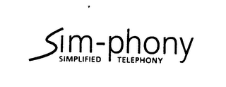 SIM-PHONY SIMPLIFIED TELEPHONY logo