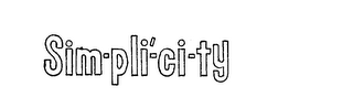 SIM-PLI'-CI-TY logo