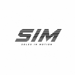 SIM SOLES IN MOTION logo