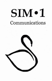 SIM·1 COMMUNICATIONS logo