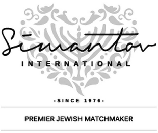 SIMANTOV INTERNATIONAL SINCE 1974 PREMIER JEWISH MATCHMAKER logo