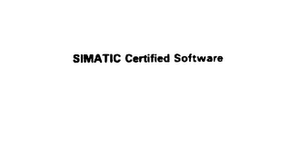 SIMATIC CERTIFIED SOFTWARE logo