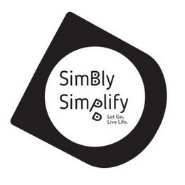 SIMBLY SIMPLIFY LET GO. LIVE LIFE. D logo