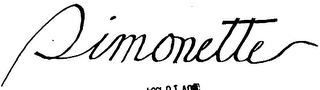 SIMMONETTE logo