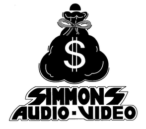 SIMMONS AUDIO-VIDEO logo