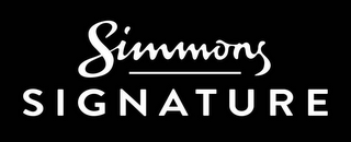 SIMMONS SIGNATURE logo