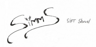 SIMMS SIFT SHOVEL logo