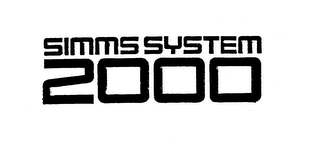SIMMS SYSTEM 2000 logo