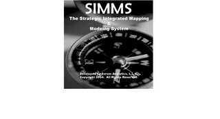 SIMMS THE STRATEGIC INTEGRATED MAPPING & MODELING SYSTEM logo