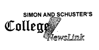 SIMON AND SCHUSTER'S COLLEGE NEWSLINK logo