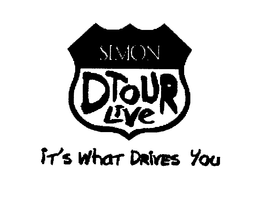 SIMON DTOUR LIVE IT'S WHAT DRIVES YOU logo