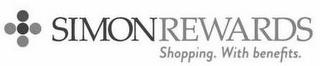 SIMON REWARDS SHOPPING. WITH BENEFITS. logo