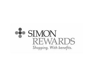 SIMON REWARDS SHOPPING. WITH BENEFITS. logo