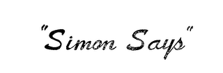 "SIMON SAYS " logo