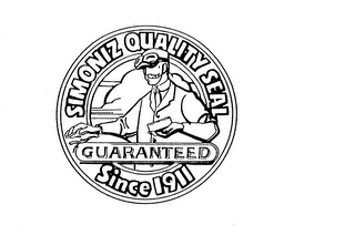 SIMONIZ QUALITY SEAL GUARANTEED SINCE 1911 logo