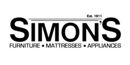 SIMON'S FURNITURE · MATTRESSES · APPLIANCES EST. 1911 logo