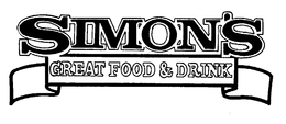 SIMON'S GREAT FOOD & DRINK logo