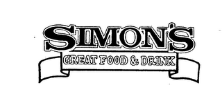 SIMON'S GREAT FOOD & DRINK logo