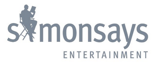 SIMONSAYS E N T E R T A I N M E N T logo