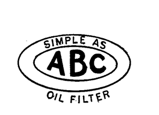 SIMPLE AS ABC OIL FILTER logo