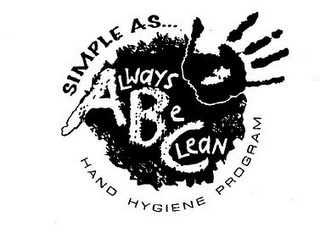 SIMPLE AS... ALWAYS BE CLEAN HAND HYGIENE PROGRAM logo