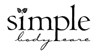 SIMPLE BODY CARE logo