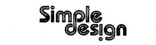 SIMPLE DESIGN logo