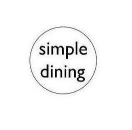 SIMPLE DINING logo