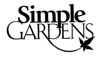 SIMPLE GARDENS logo
