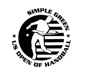 SIMPLE GREEN US OPEN OF HANDBALL logo