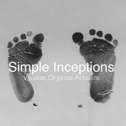 SIMPLE INCEPTIONS VISUALIZE. ORGANIZE. ACTUALIZE. logo