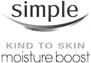 SIMPLE KIND TO SKIN MOISTURE BOOST logo