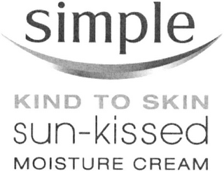 SIMPLE KIND TO SKIN SUN-KISSED MOISTURE CREAM logo