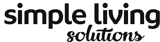 SIMPLE LIVING SOLUTIONS logo