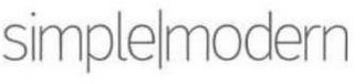 SIMPLE MODERN logo