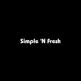 SIMPLE 'N FRESH logo