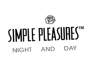 SIMPLE PLEASURES NIGHT AND DAY logo