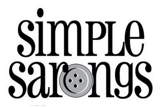 SIMPLE SARONGS logo