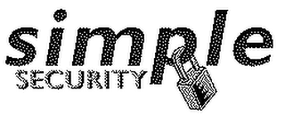 SIMPLE SECURITY logo